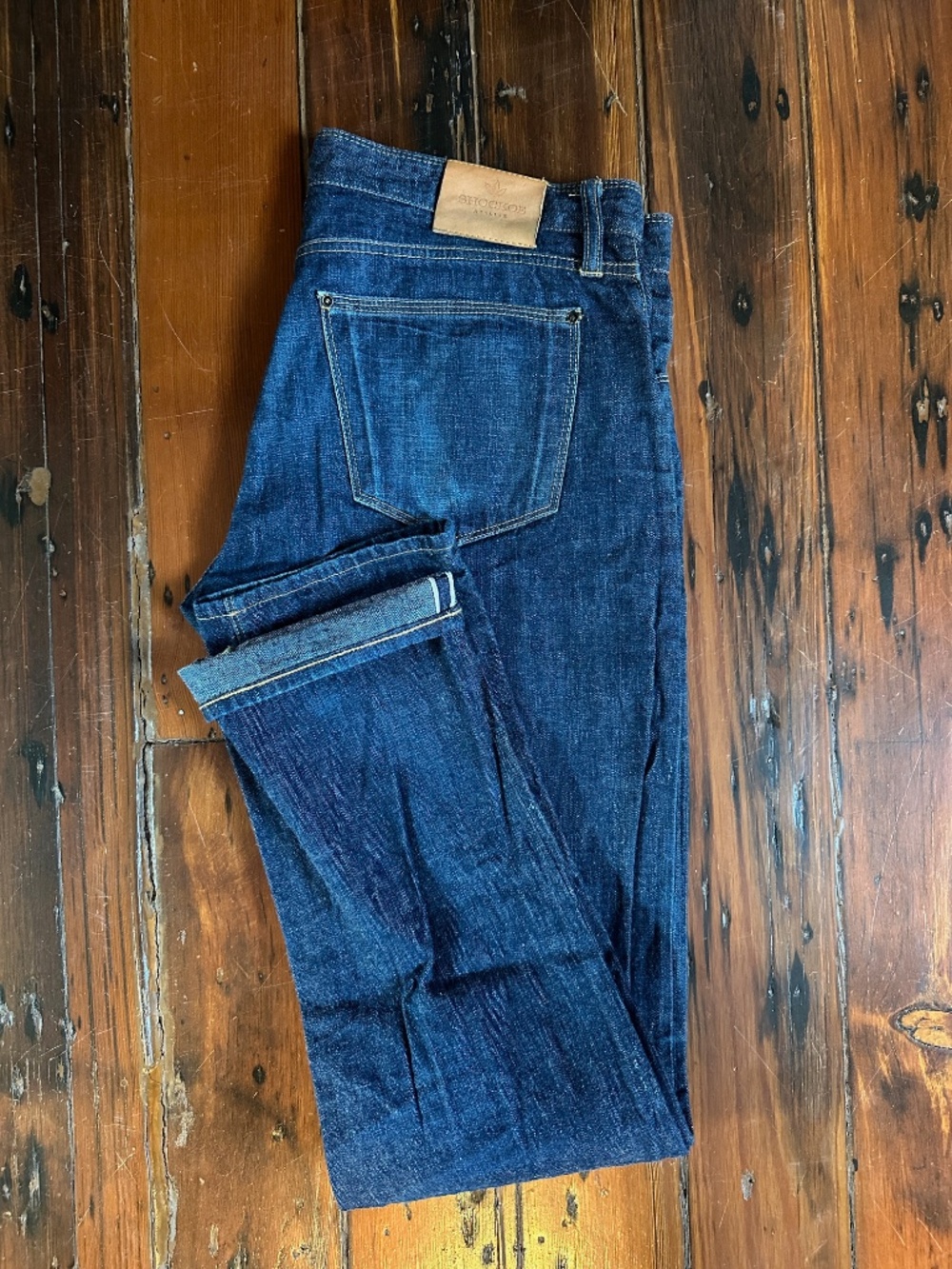 Shockoe Atelier Kojima Light Selvedge Denim, Size 33